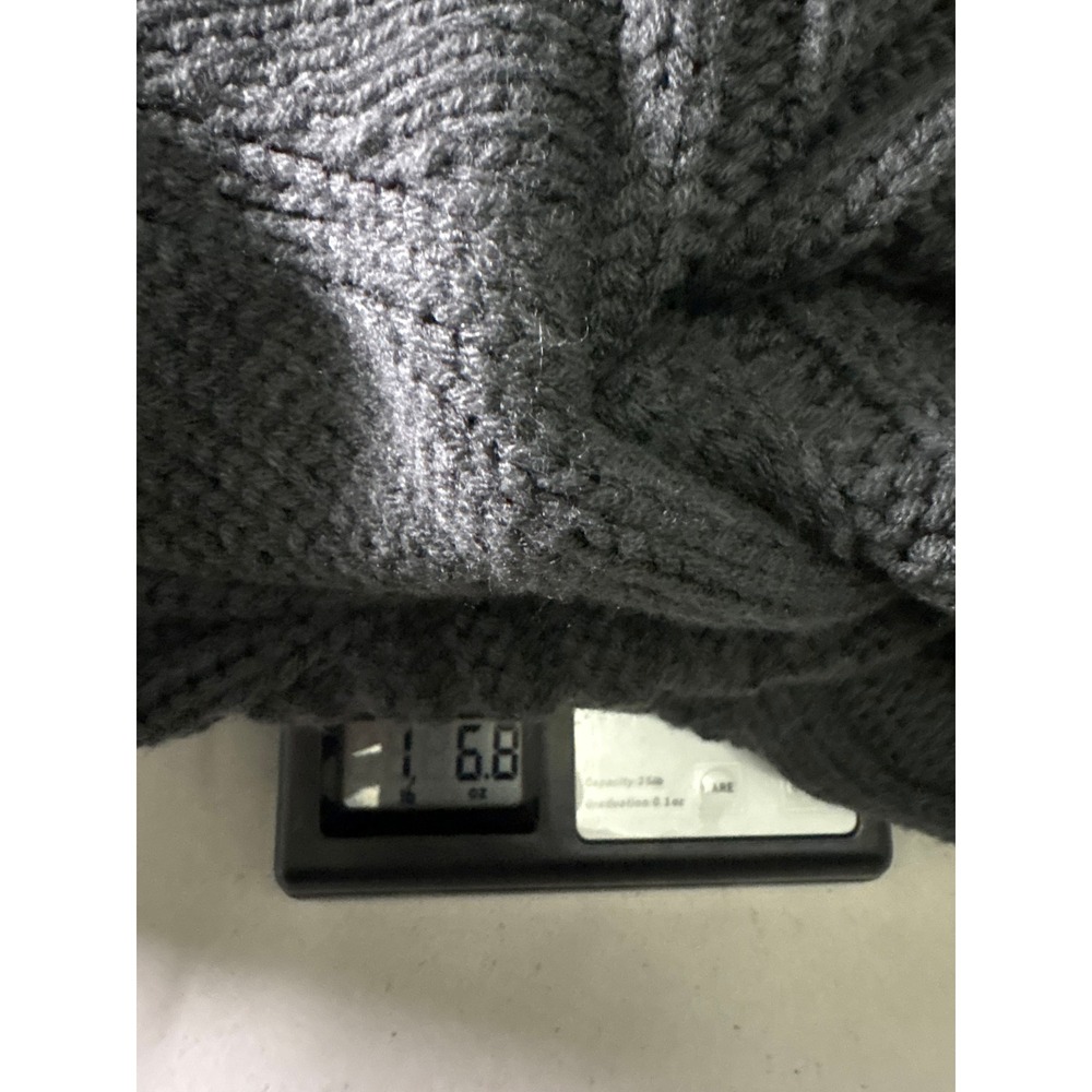 The Limited Womens XL Gray Cable Knit Shawl Collar Open Front Cardigan Sweater - Picture 8 of 8